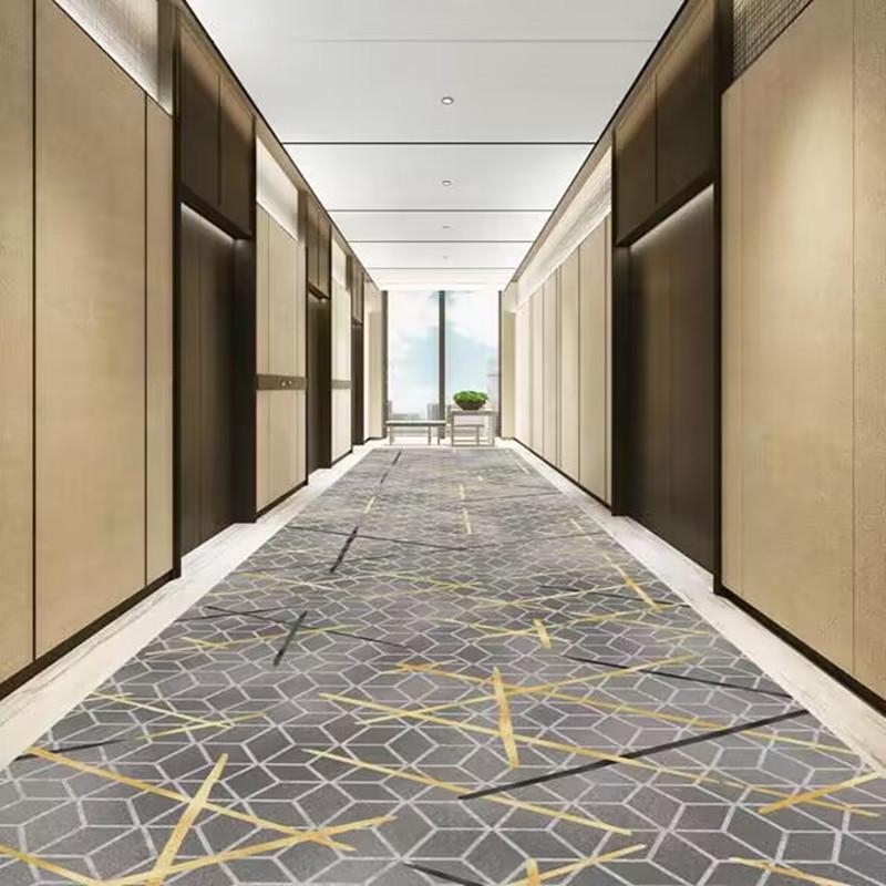 Gruby dywan ognioodporny do hoteli i klubów