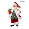 Christmas Santa Claus Doll Decoration Handcrafted Home Office Xmas Tree Santa Figurine Hanging Ornament Holiday Party Pendant