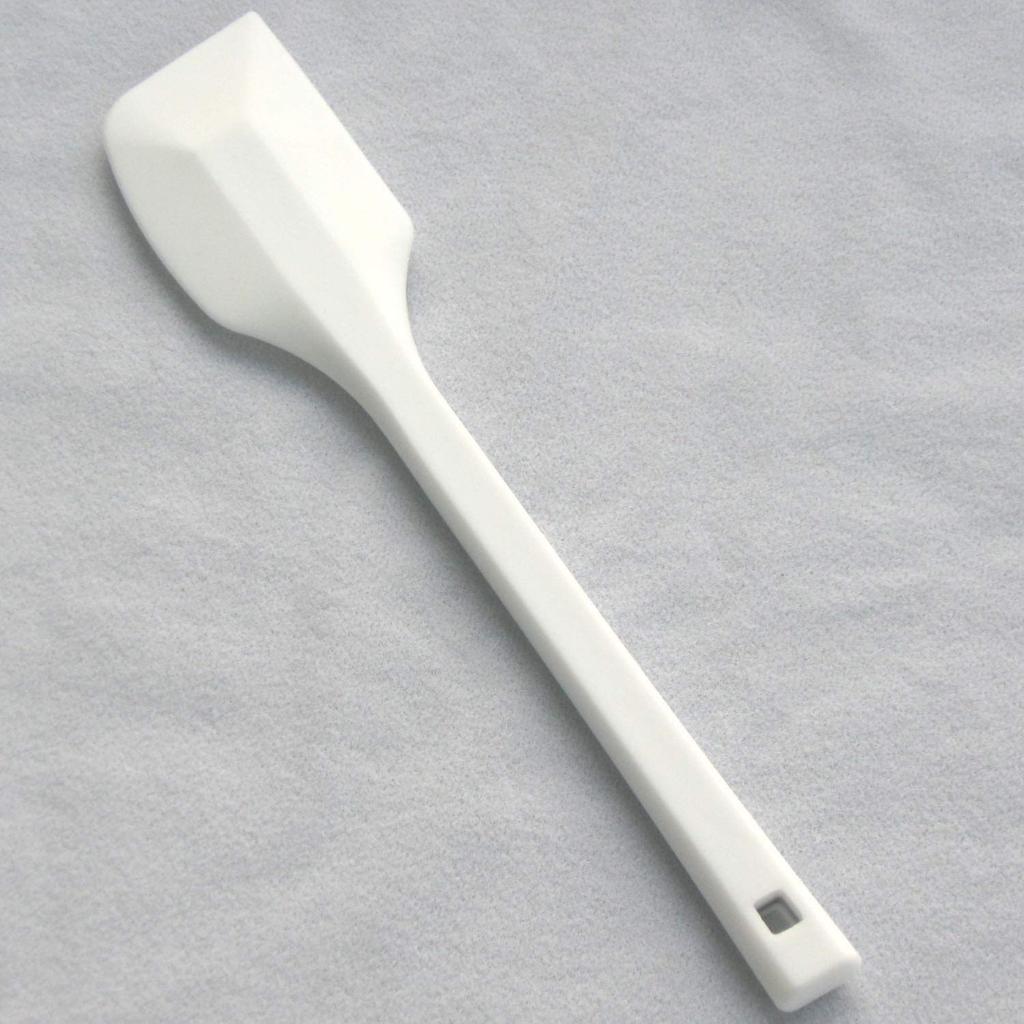 Nagao Silicone Rubber Large and Set of Molded Perfect for Cooking and Made in Japan Tsubame-Sanjo Heat-Resistant Spatula, Small, 2, White, One-Piece