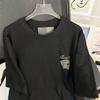 Summer Personalized Printed Short Sleeved T-shirt Loose Slimming Half Sleeved T-shirt Top Summer Top Half-sleeve
