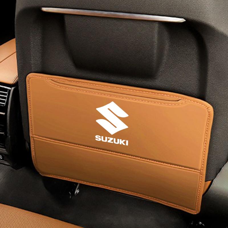 Car Anti-Kick Pad Seat Back Protector Anti-Dirty Mat For Suzuki Vitara Swift Kizashi SX4 IgnisBaleno Ertiga Ciaz S-cross Sticker