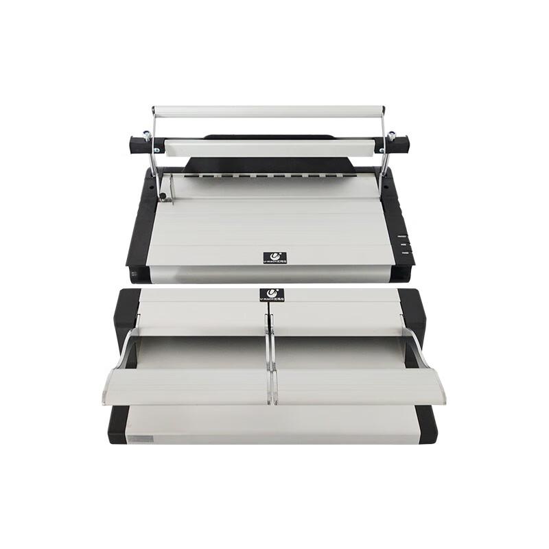 Youmash U-100 Hot Melt Glue Punching Binding Machine CN Plug (adapter Included)