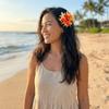 Eleganter Blumen Haarclip Vintage Hawaiianischer Entenschnabelclip Mode Florales Haaraccessoire Hochzeit