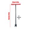 Water Meter Tool T-Shaped Check Valve Wrench Valve Shut Off Spanner for Plumbing Irrigation Outdoor Backyard Garden Lawn