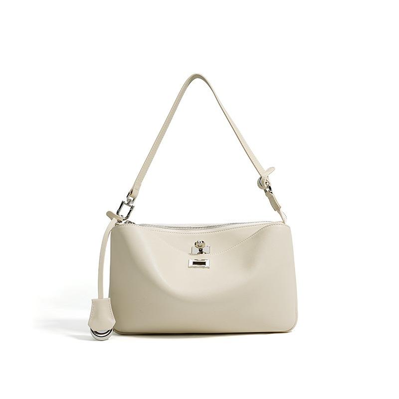 Women's bag, baguette armpit bag, women's new women's portable leather large-capacity girls' premium shoulder bag