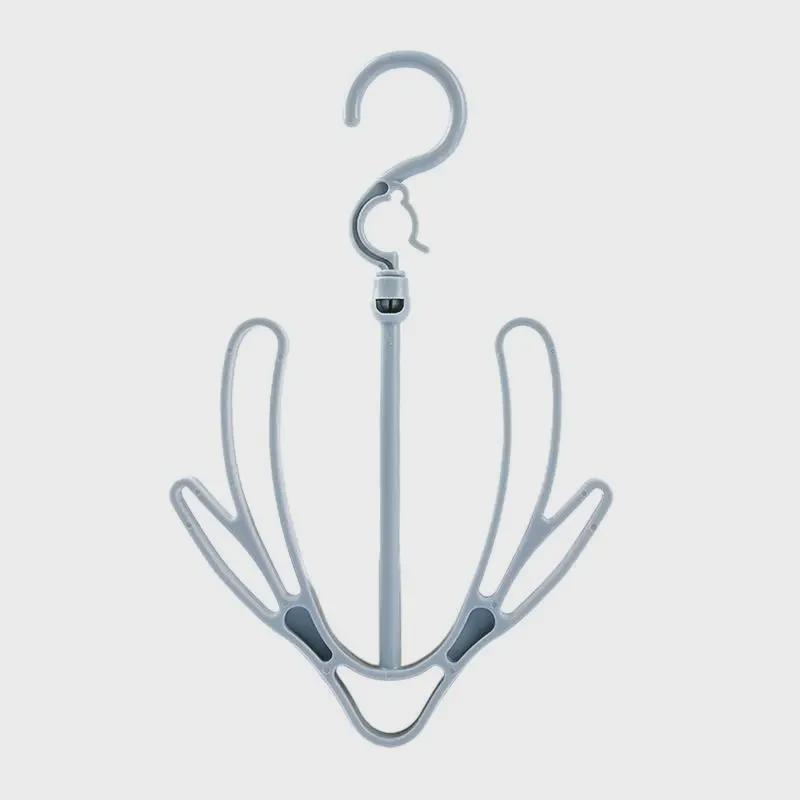 Otočný multifunkční balkonový stojan na boty a oblečení