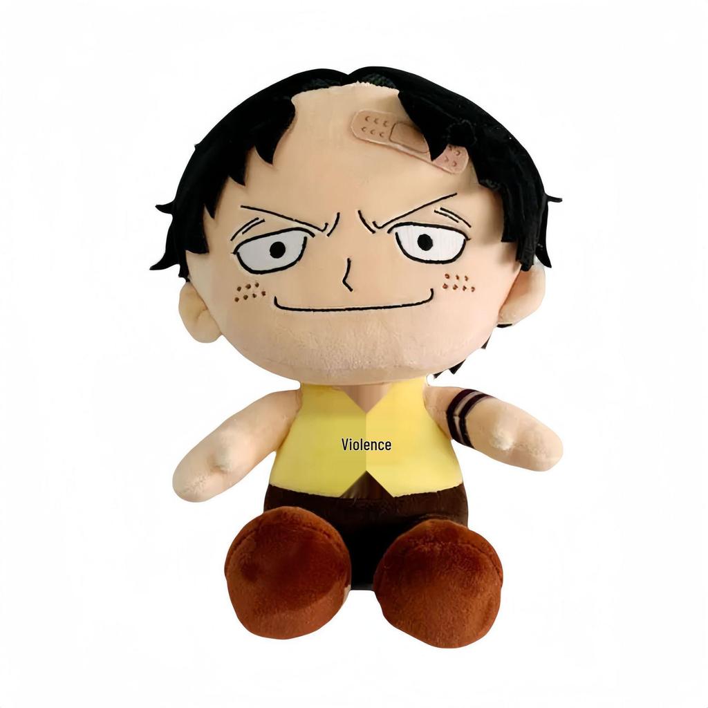 Genuine One Piece Luffy, Chopper, Zoro Plush Figures (20-30cm) - Anime Cartoon Dolls, Perfect Gifts