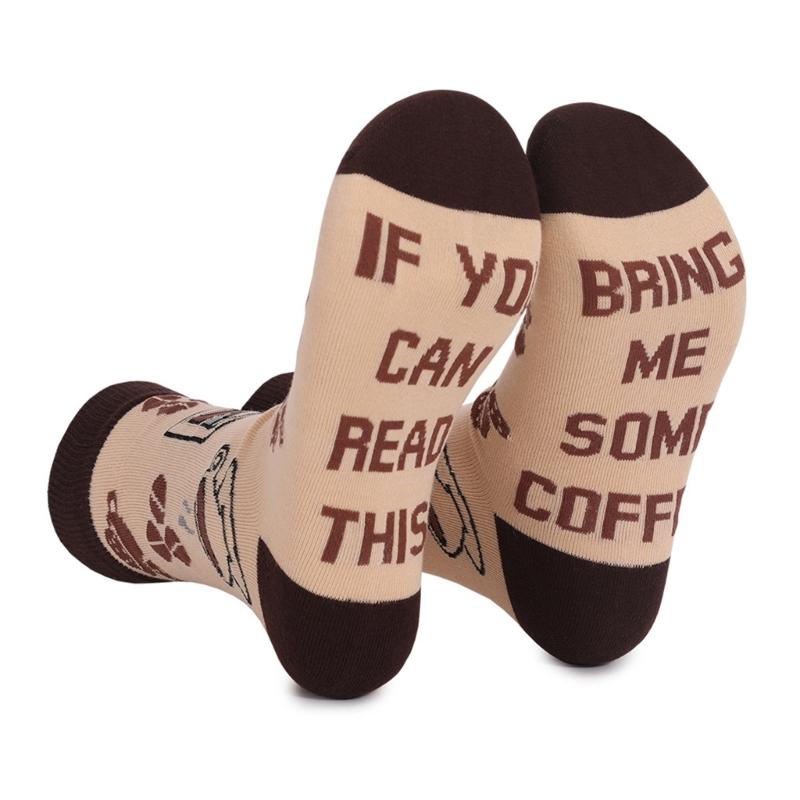 Novel Funny Socks Cotton Boot Socks Fashion Ankle Socks Winter Warm Crew Socks Dress Socks for Women Girls Gifts