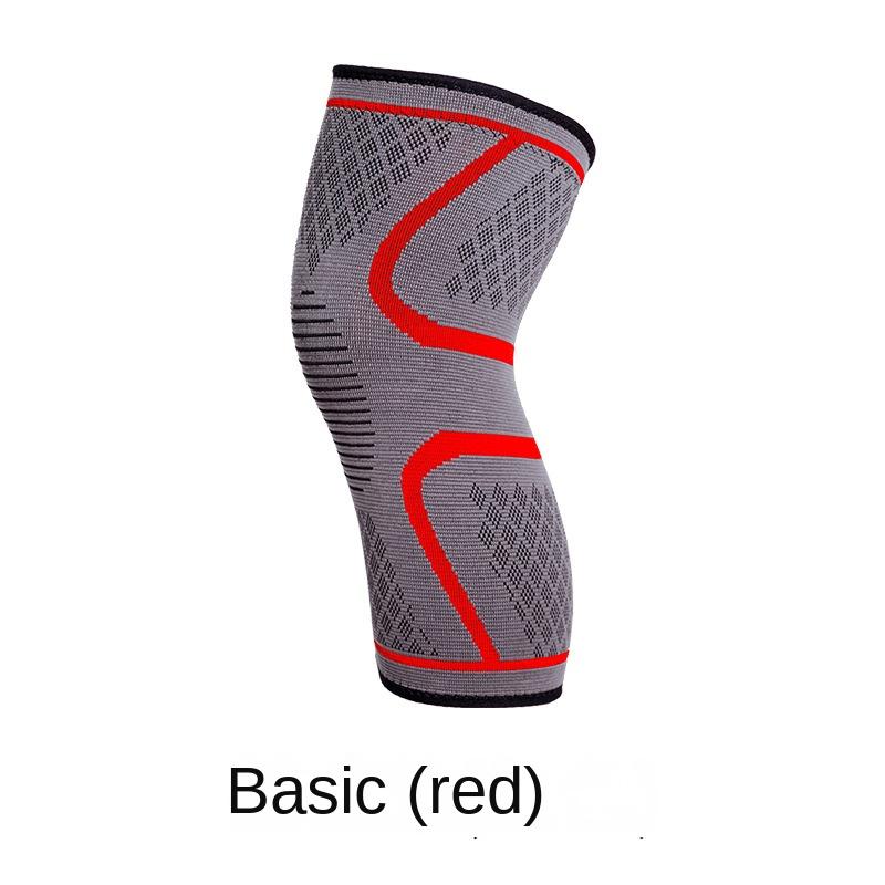 Single Adult Outdoor Kneepads for Men and Women 3D Knitted Kneepads Nylon Fitness Cycling Running Basketball Kneepads