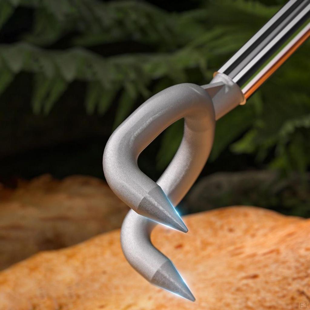 Foraging Picker Telescopic Picking Tool Ergonomic Handle Portable Multipurpose Sturdy Supplies