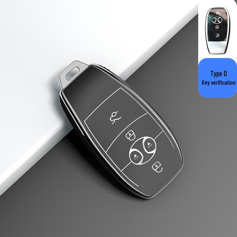 Прозрачный чехол-брелок для электромобиля BAIC EX3 R600