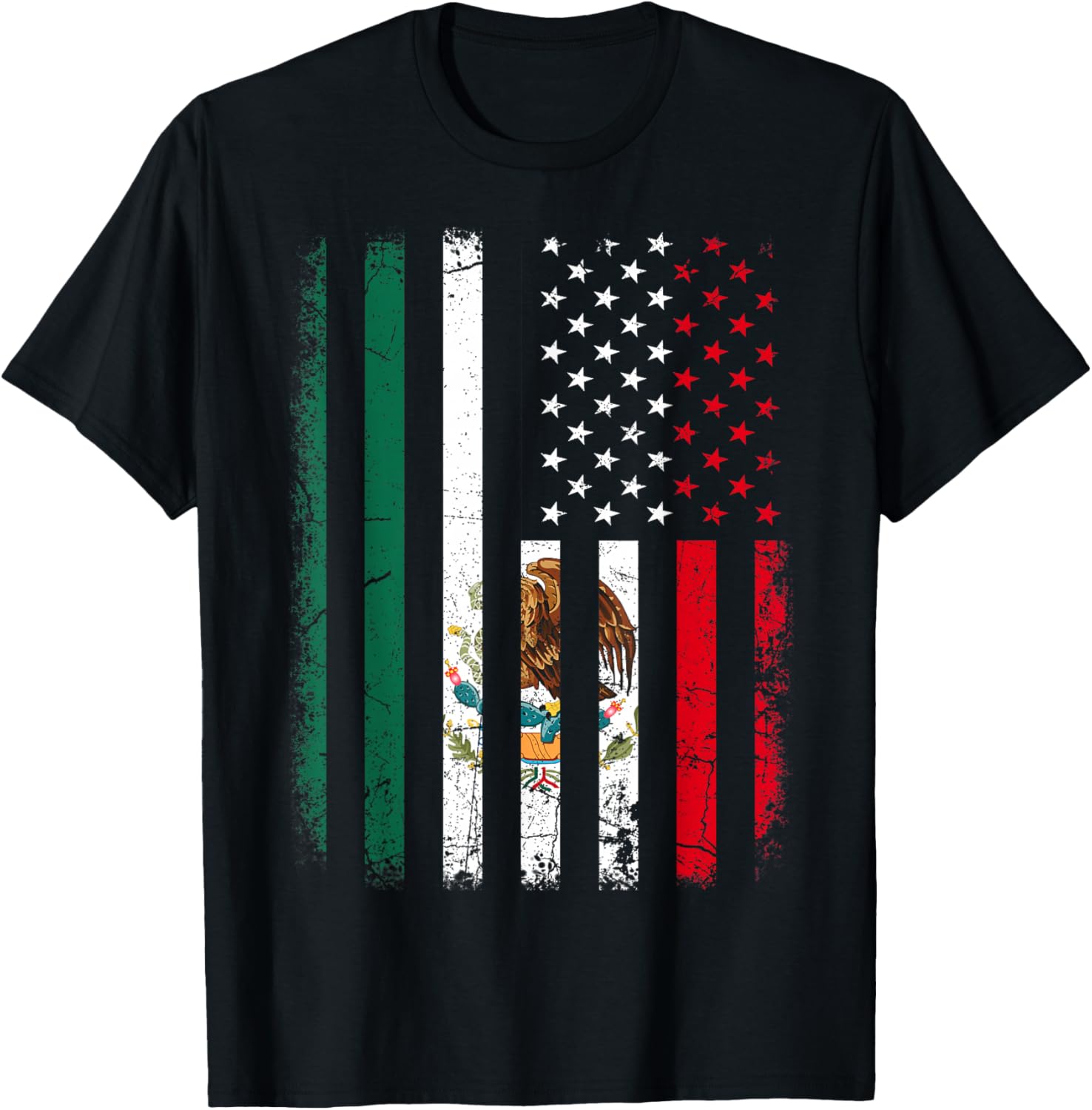 Mexican American Flag Mexican Roots Mexico America TShirt 100 Cotton ONeck Short Sleeve Summer Casual Mens Tshirt Streetwear S