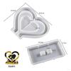 1Pcs Silicone Heart Mold  Anniversaries | Easy To Use, Lofor Perfect Gifts & Decor - Ideal Photos, Couples