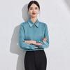 Women's High-End Professional White Shirt - Spring/Autumn 2024 Formal Workwear