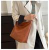 Yogodlns bolsa de ombro vintage para mulheres bolsa balde de couro pu estilo luxuoso bolsa crossbody bolsa carteiro feminina bolsa tote de compras