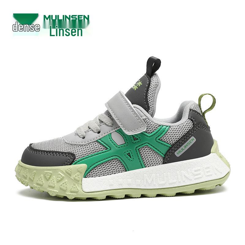 2026 Spring/Autumn Lightweight Girls' Mesh Breathable Running Shoes for Medium and Large Children