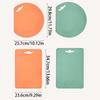Anti-Mold Kitchen Chopping Block Flexible Non-Slip Cutting Mat Thickened TPU Cutting Board  Fruit