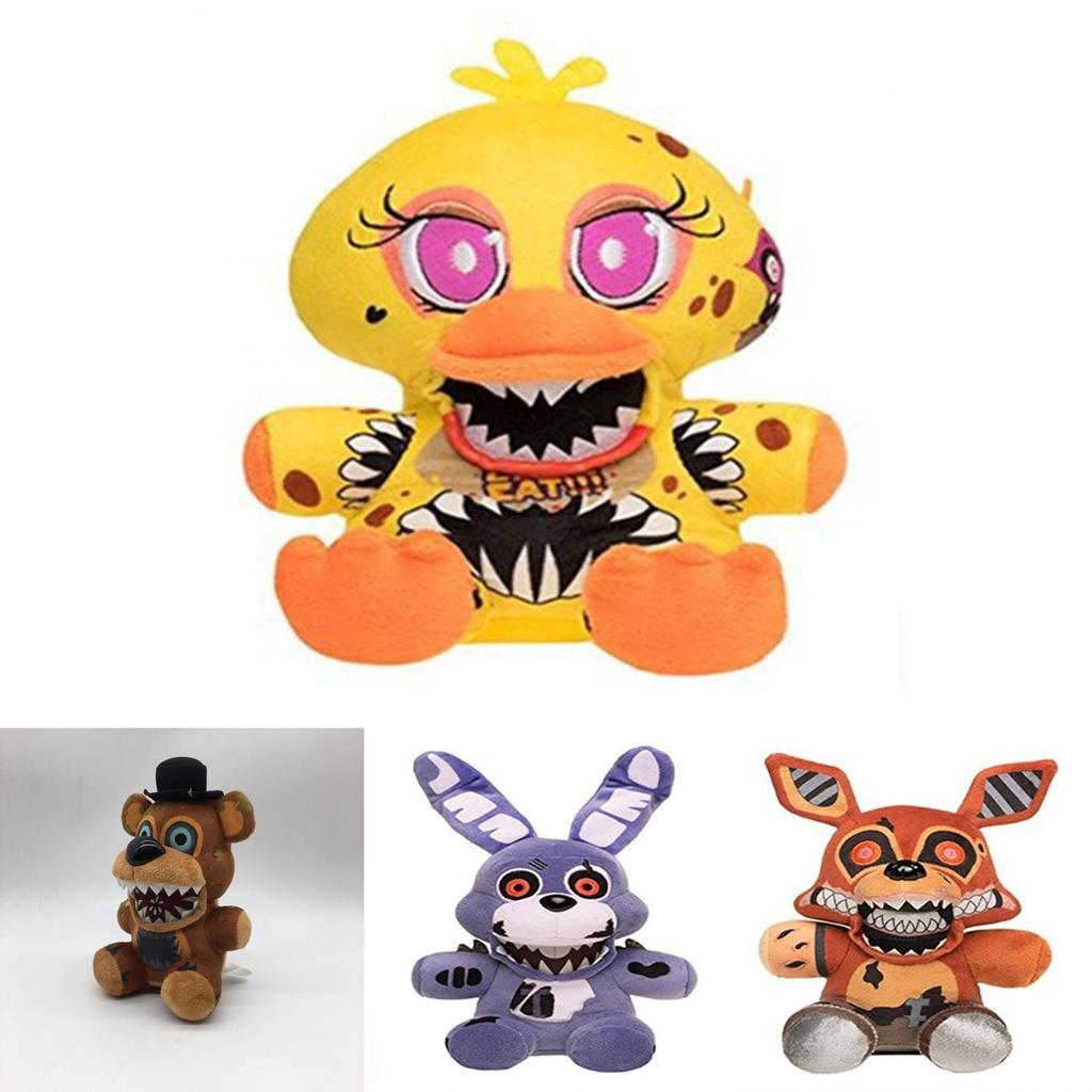 Five Nights At Freddy's Plush Toy Soft Stuffed Animal Chica Bonny Foxy Kids Gift 18cm