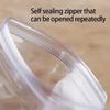 10-200Pcs Jewelry Storage Bag Anti-Oxidation Transparent Jewelry Organizer for Earring Necklace Bracelet Ring Holder Ziplock Bag