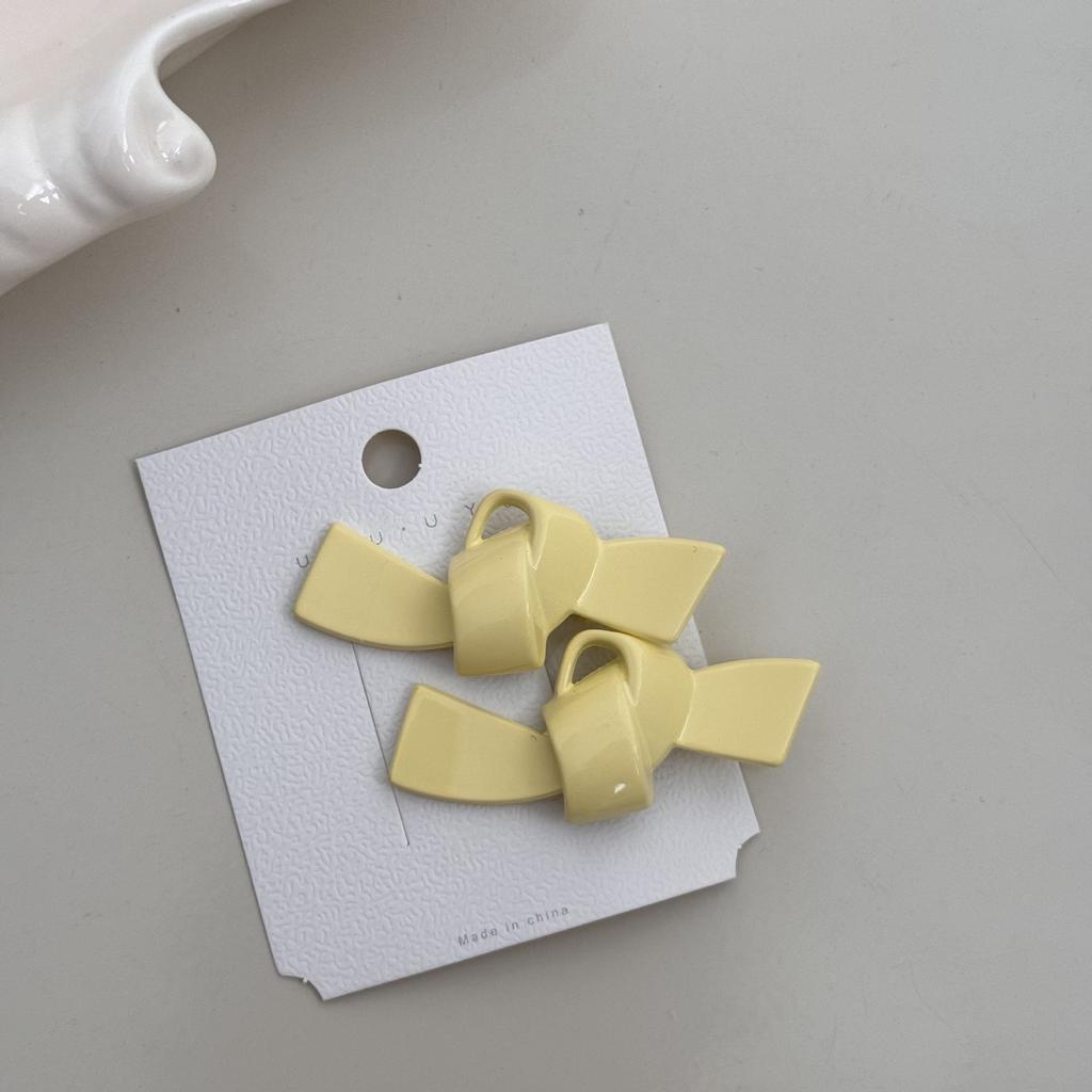 Mini Hair Pins and Clips Korean Accessories for Women Girl Bow Leading Fashion Trendy Popular Cute Kawaii Sweets Kpop  Fairy