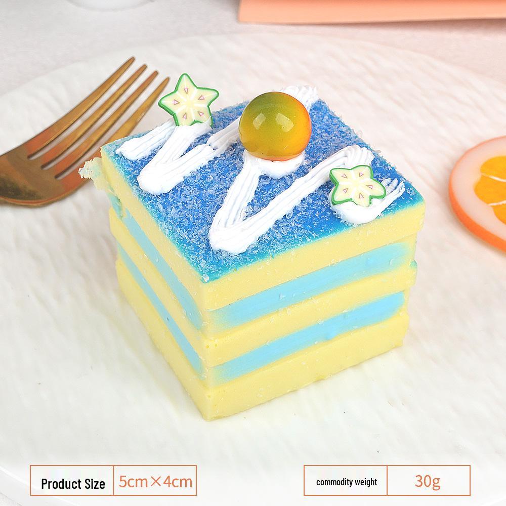 Simulated PU Cake Model: Wedding/Birthday Display Prop & Pretend Play Toy