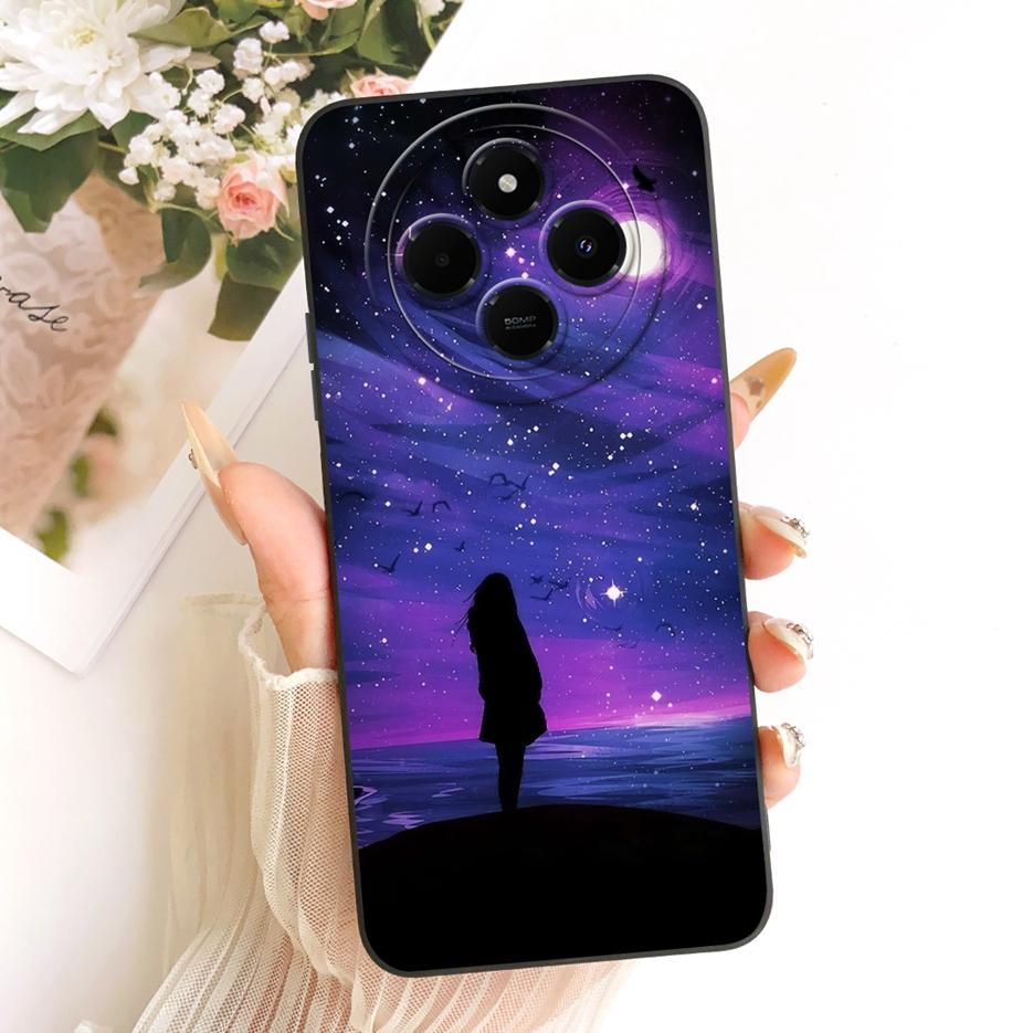 Per Xiaomi Redmi 14C Custodia PocoC75 Carina Cover Cartoon Coniglio Custodie per Telefono Antiurto Per Xiaomi Poco C75 C 75 Redmi14C Morbide Fundas