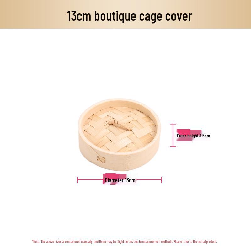 Mini Bamboo Xiao Long Bao Steamer with Steaming Grid for Dumplings