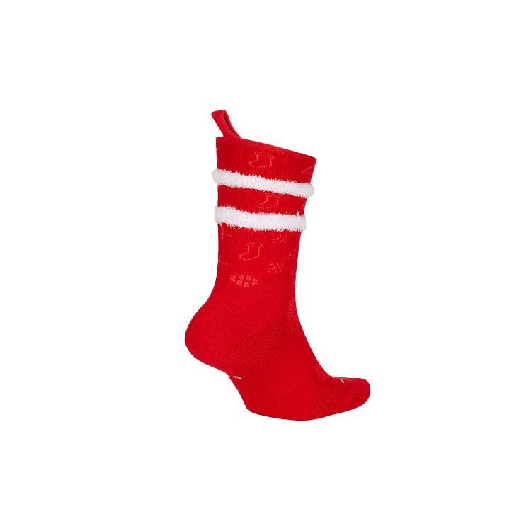 Nike Basketball Socks Unisex 1 Pack Christmas Red Couple's CK6786-657