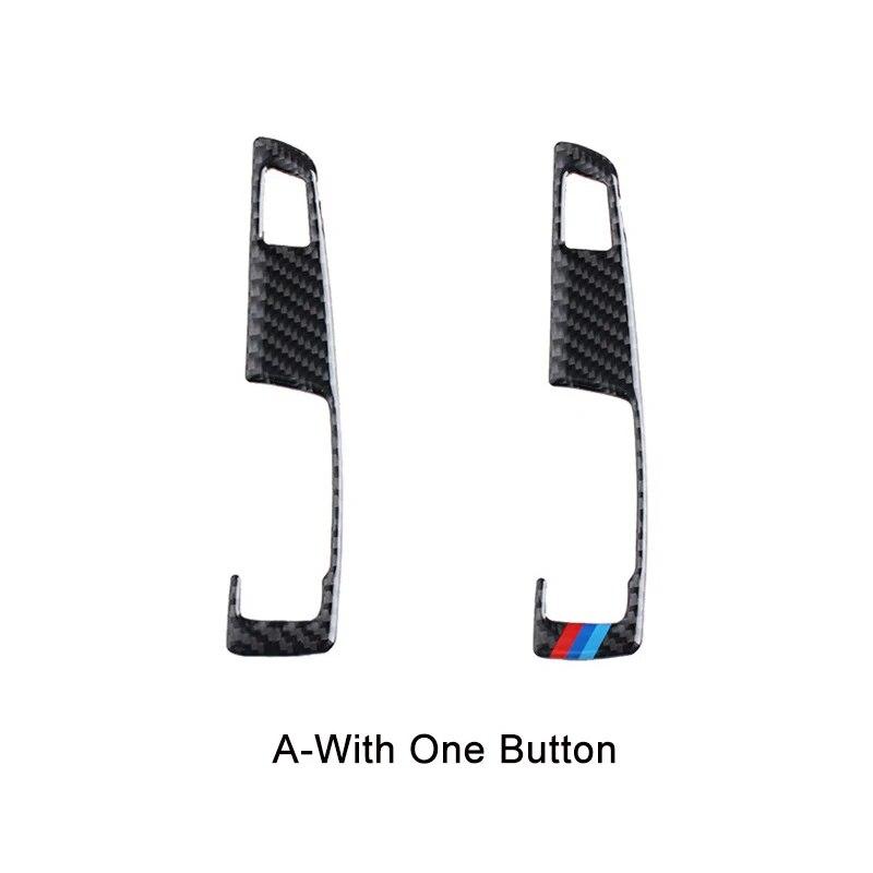 Autocolant decorativ din fibra de carbon pentru panou schimbător de viteze pentru mașină pentru BMW Seria 5 F10 2011-17 Accesorii de interior pentru stil auto