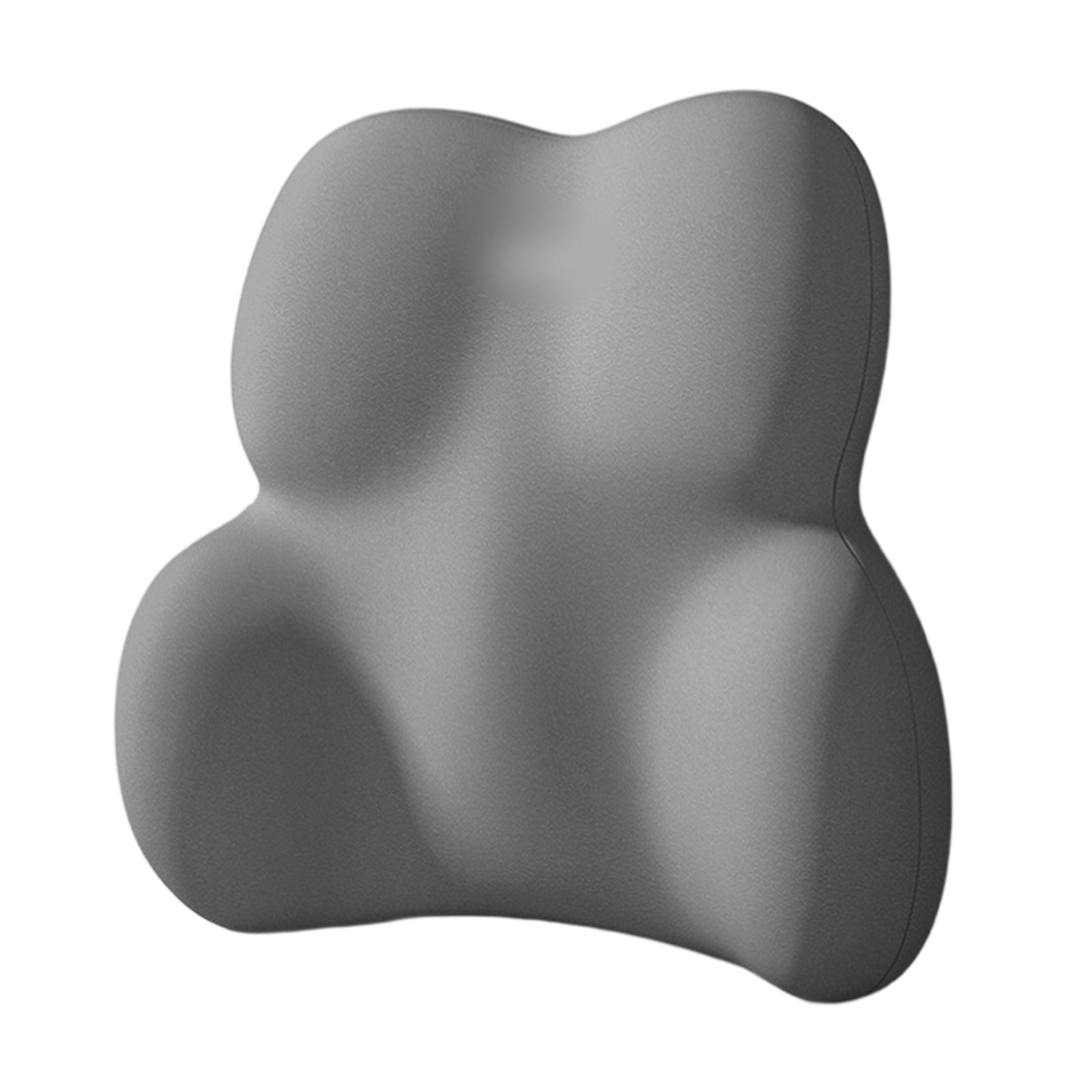 

Lumbars Support Pillow Low Back Support Cushion for Car Seats Resting Gaming сірий колір