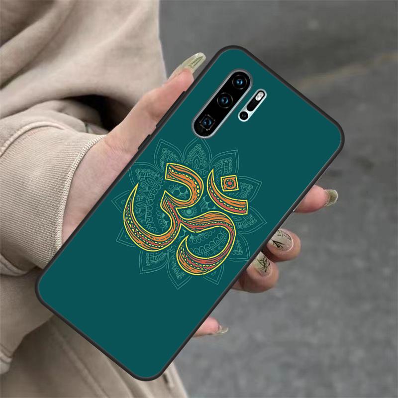 Om Hindu Symbol Case For Huawei Nova 3i 7i 8i 11i Y60 Y70 Y90 Y61 Y91 10 9 SE 11 Pro P20 P40 P30 Lite Cover