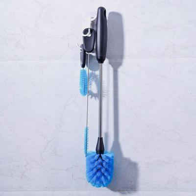 3-In-1 Stainless Steel Water Bottle Brush Set Cleaning Brush Long Handle Water Bottles Cleaner Washing Kitchen Scrubbing Tools