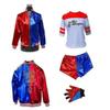 Women Harley Quinn Suicide Squad Costume Halloween Cosplay Fancy Dress