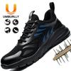 Anti-smashing and Anti-piercing Labor Insurance Shoes Men's Rubber Soles, Non-slip and Wear-resistant Work Shoes