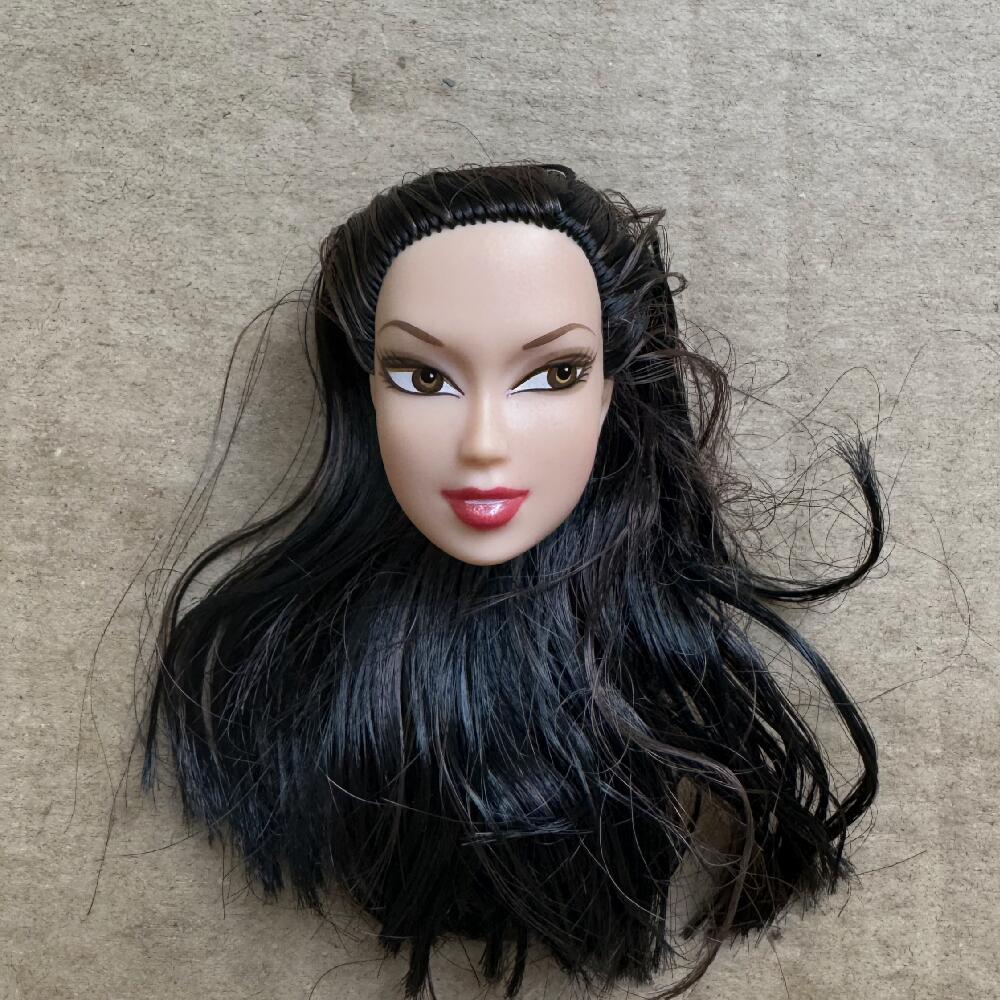 1/6 Doll Heads Rare Face White Beige Brown Skin Tone