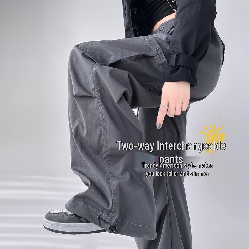 Damen Cargo-Hose mit hohem Bund