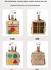 Multifunctional Bead Maze & Pegboard Educational Toy for Shape Recognition & Grip Training