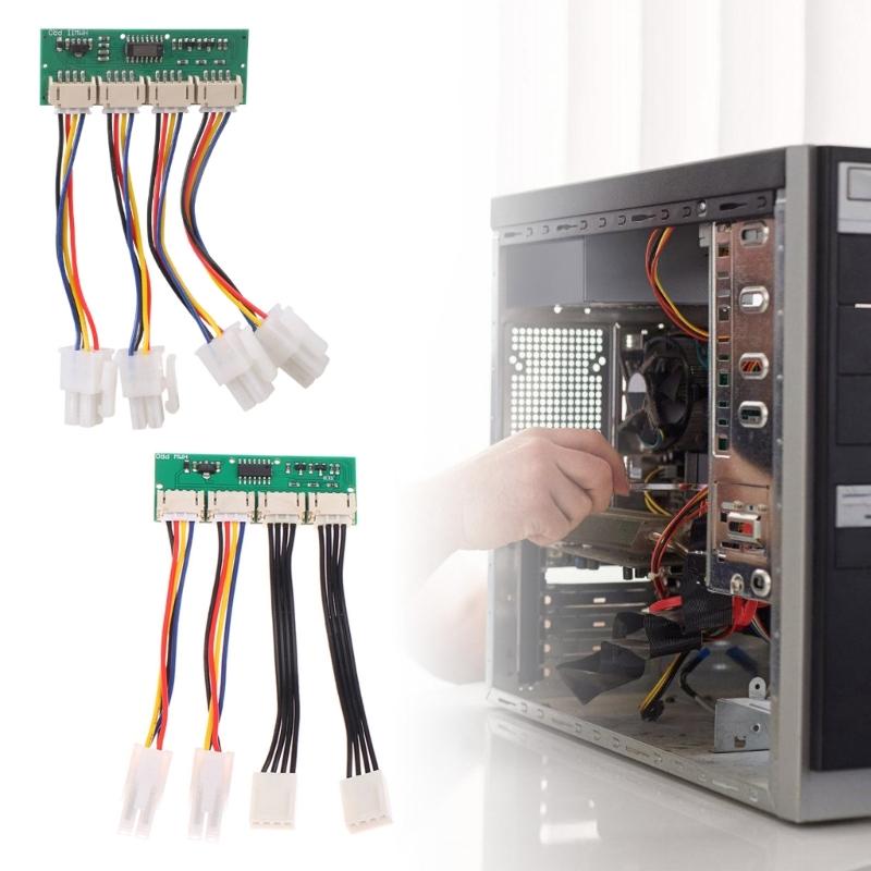 Fan Spoofer 12V 4Pin Fan Simulators Emulator Controller Special For S21 S19K Computer Office Cooling Needs