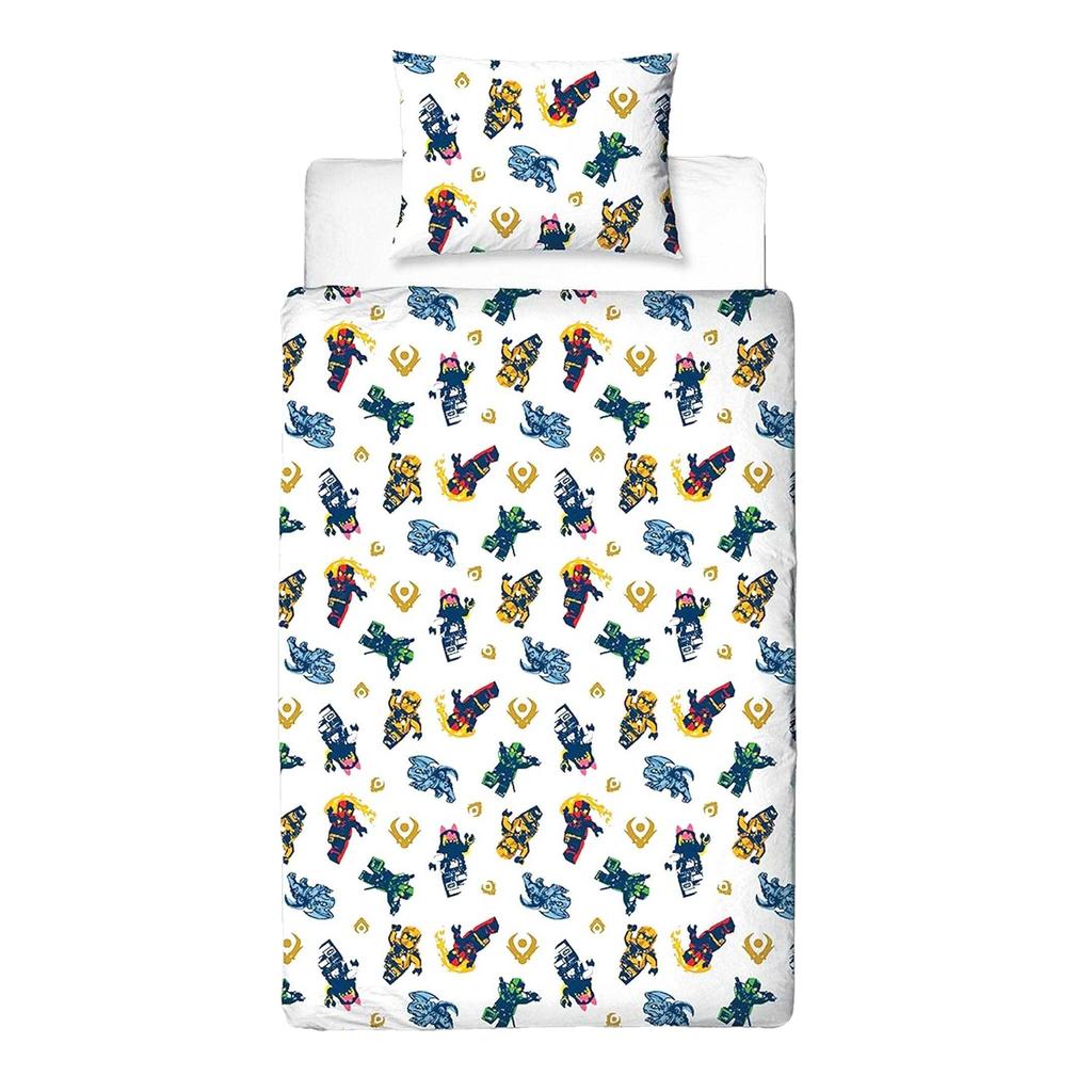 Lego Ninjago Squad Reversible Duvet Set