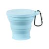 Portable Travel Folding Water Cup Large Capacity Mini Telescopic Cups Silicone with Lid  Outdoor Coffee Cup Camping Tooth Glass