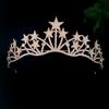 Bridal Crown Headwear New Star Style Crown Headband Bridal Hair Accessories Birthday Crown Bridal Accessories
