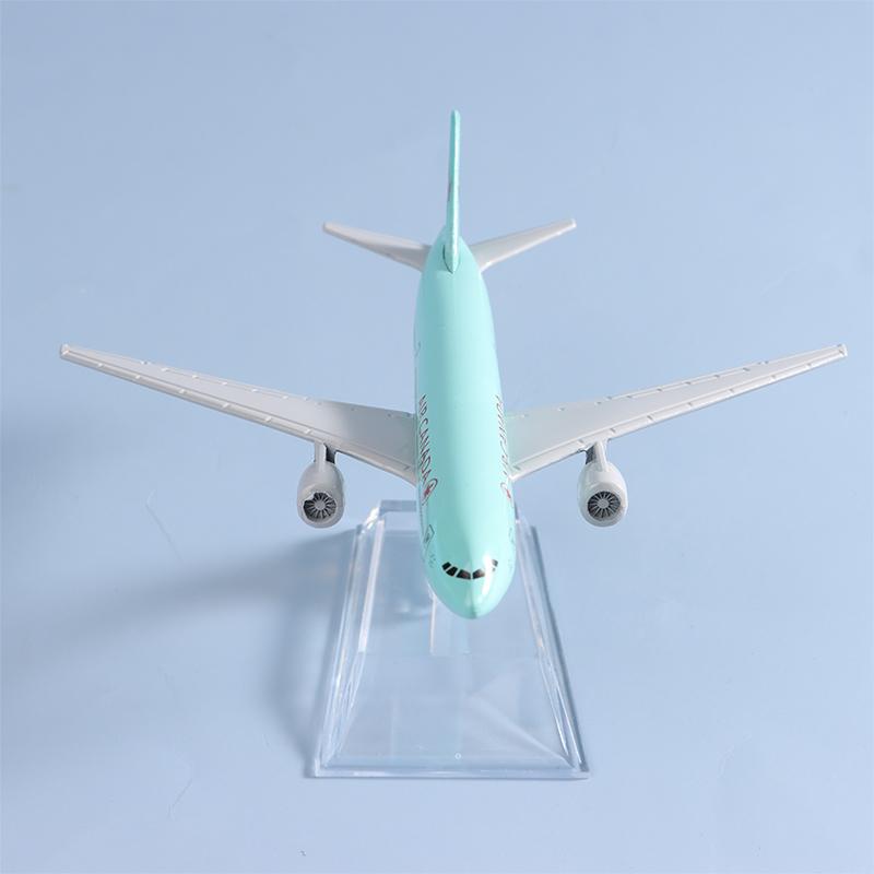 Air Canada Boeing 777 Plane Model Alloy Metal Model Airplane Souvenir Model Aircraft Collection 16Cm