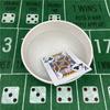 1 st Spelkort PVC Pokers Plast Baccarat Texas Hold'em Pokerkort Brädspel Vattentäta Slitstarka Kortspel Baralho Kortlek