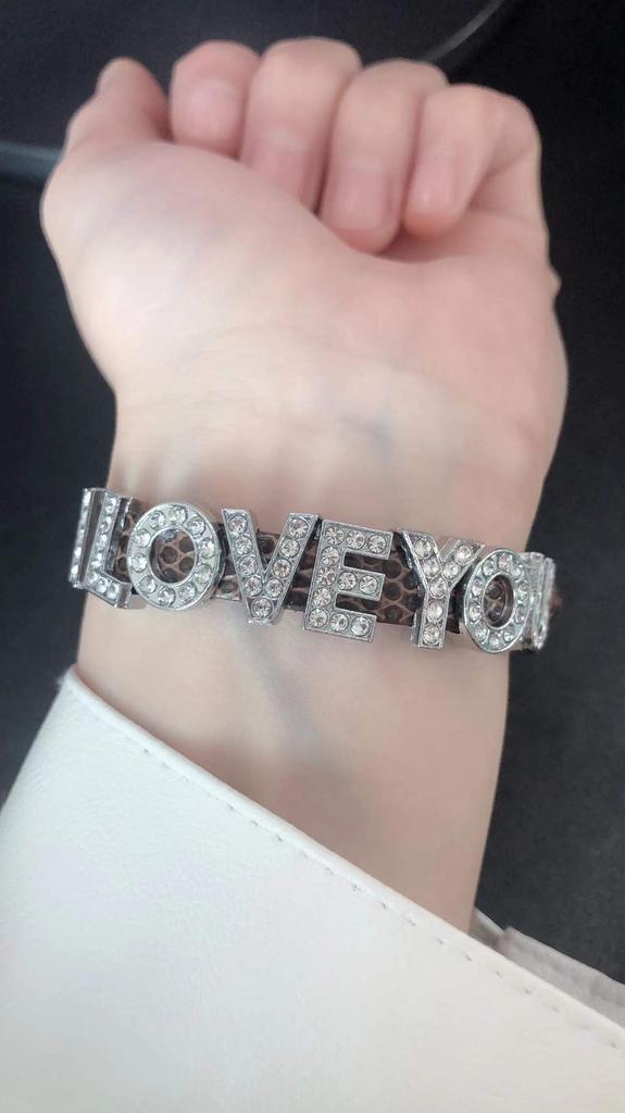 210pcs/lot 8mm Rhinestone Slide Letter Charms Alphabet A-Z For Bracelet Pet Collar Necklace DIY Jewelry Making Accessories