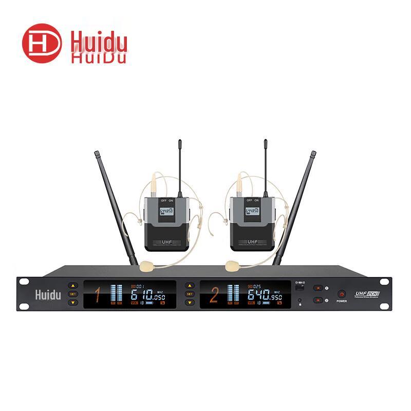 

Whidou MR-670 Professional Dual Wireless Headset Microphone System (CN version)