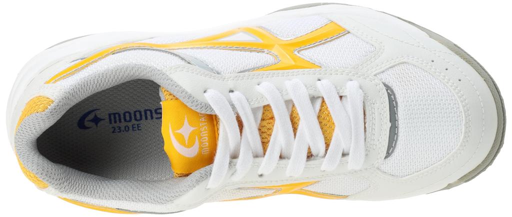 Sneakers MS3300G Kids Cm 2E [Moonstar] W/Yellow 22.0