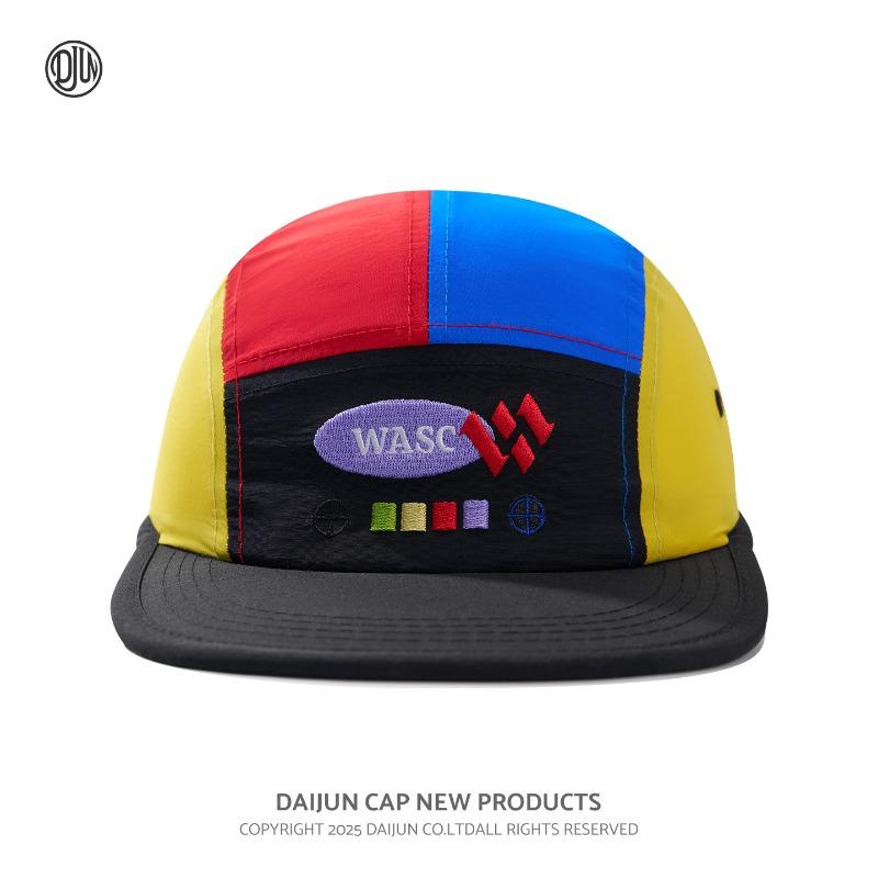 Retro color matching dopamine quick-drying baseball cap women's summer hip-hop sports versatile outdoor cap trendy brand