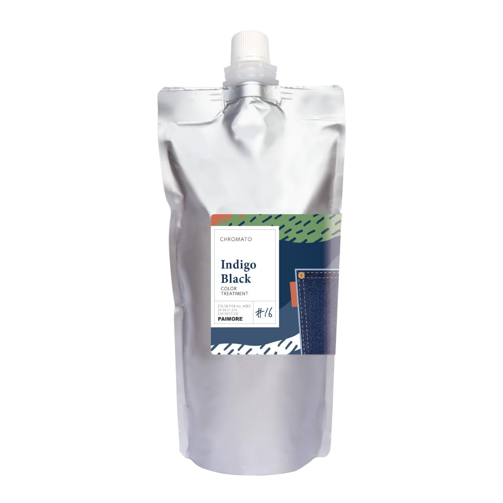 

[Salon exclusive product] Chromato color treatment (indigo black) large capacity 500g