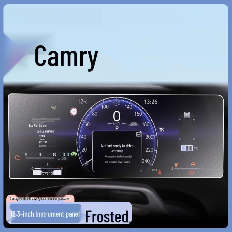 Displayschutz für 25 Toyota Camry Modelle der 9. Generation - Gehärtetes Glas Innendekoration