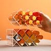 1/2PCS Lipstick Organizer Transparent Acrylic Desktop Organizer Multi-compartment Lip Glaze Lipstick Holder Cosmetic Storage